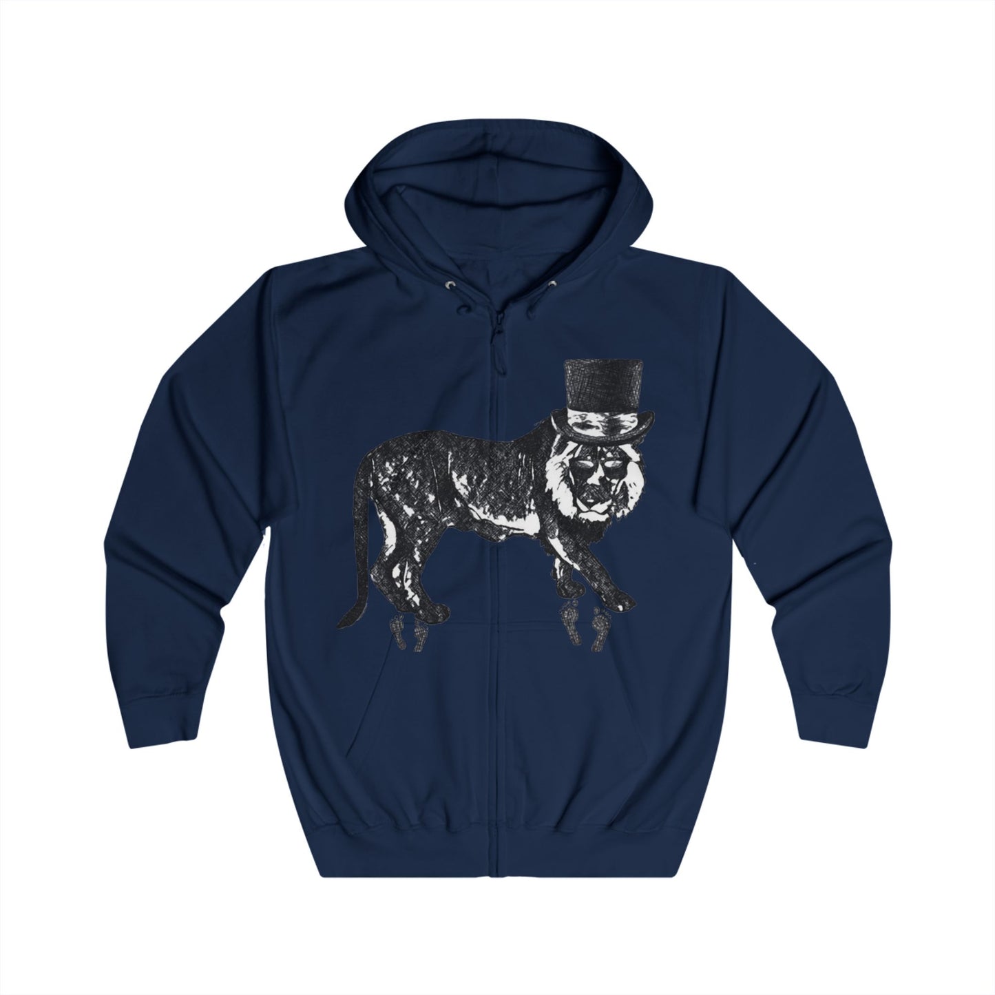 Unisex Full Zip Hoodie