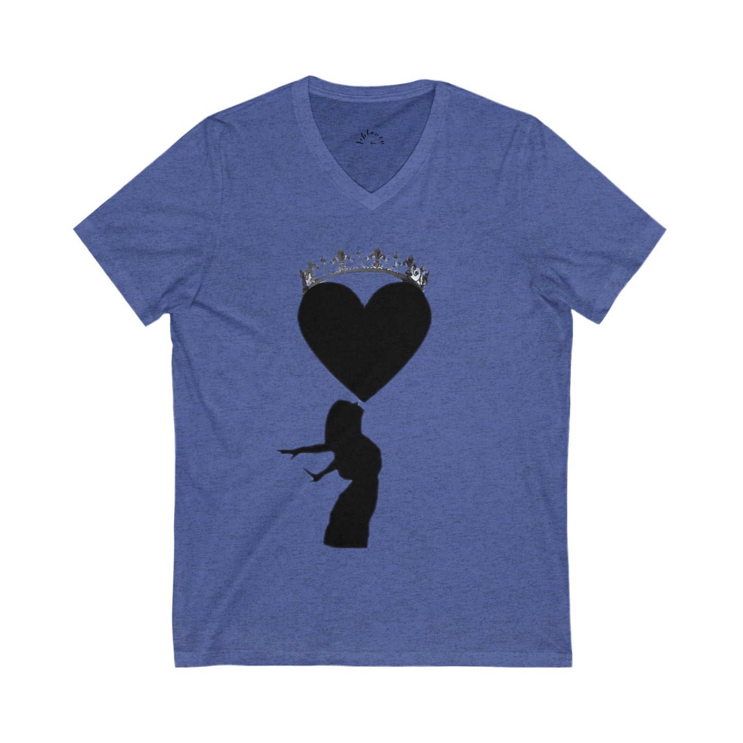 Unisex Jersey Short Sleeve V-Neck Tee