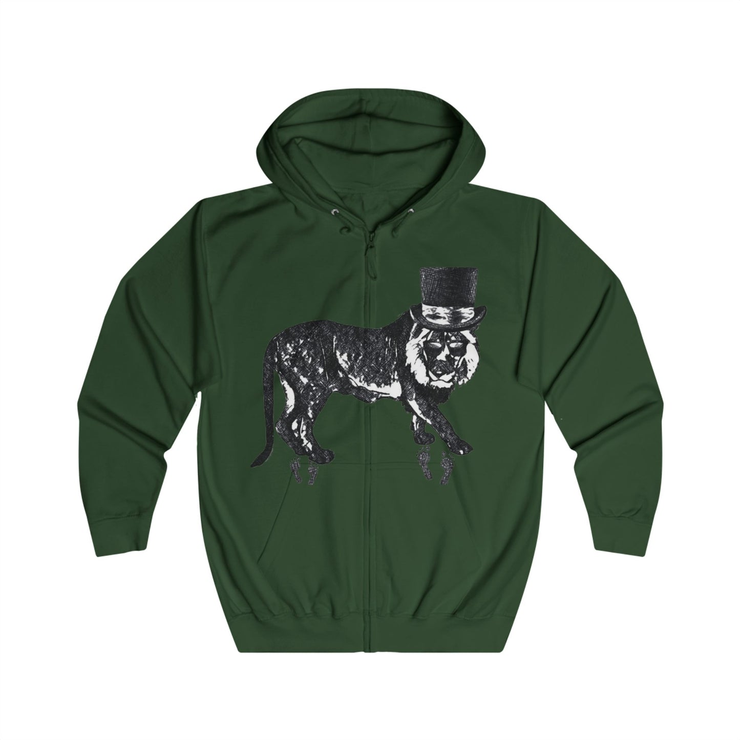 Unisex Full Zip Hoodie