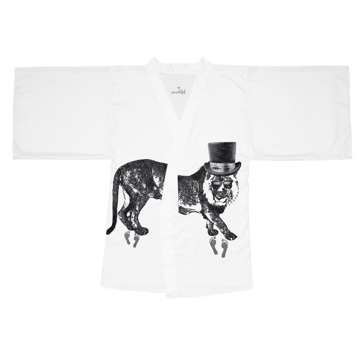 Long Sleeve Kimono Robe (AOP)