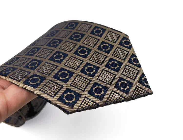 Mens Neck tie Polka Dot Plaid Ties