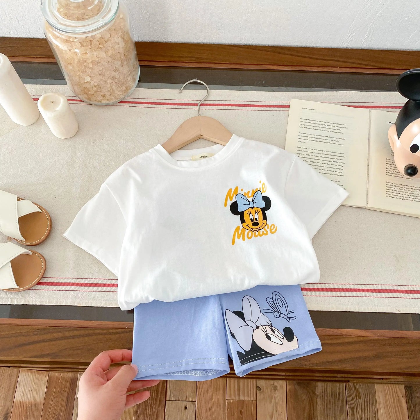 Baby Girl T-shirt Shorts Set Summer