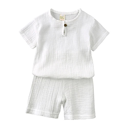 Kids Clothes Sets Outfits 2 Pcs / Top T-Shirt+Shorts Children Suit