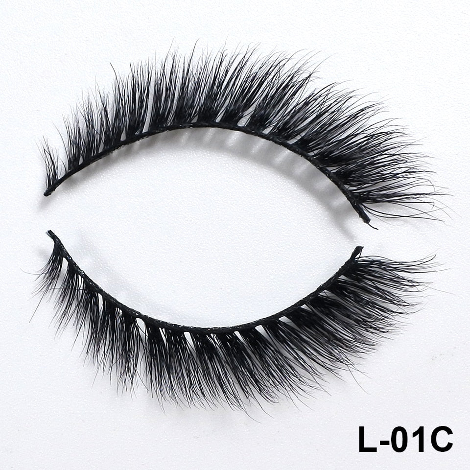 NEW Mink Eyelashes 10mm-18mm Short Natural 3d, Cateye Lashes