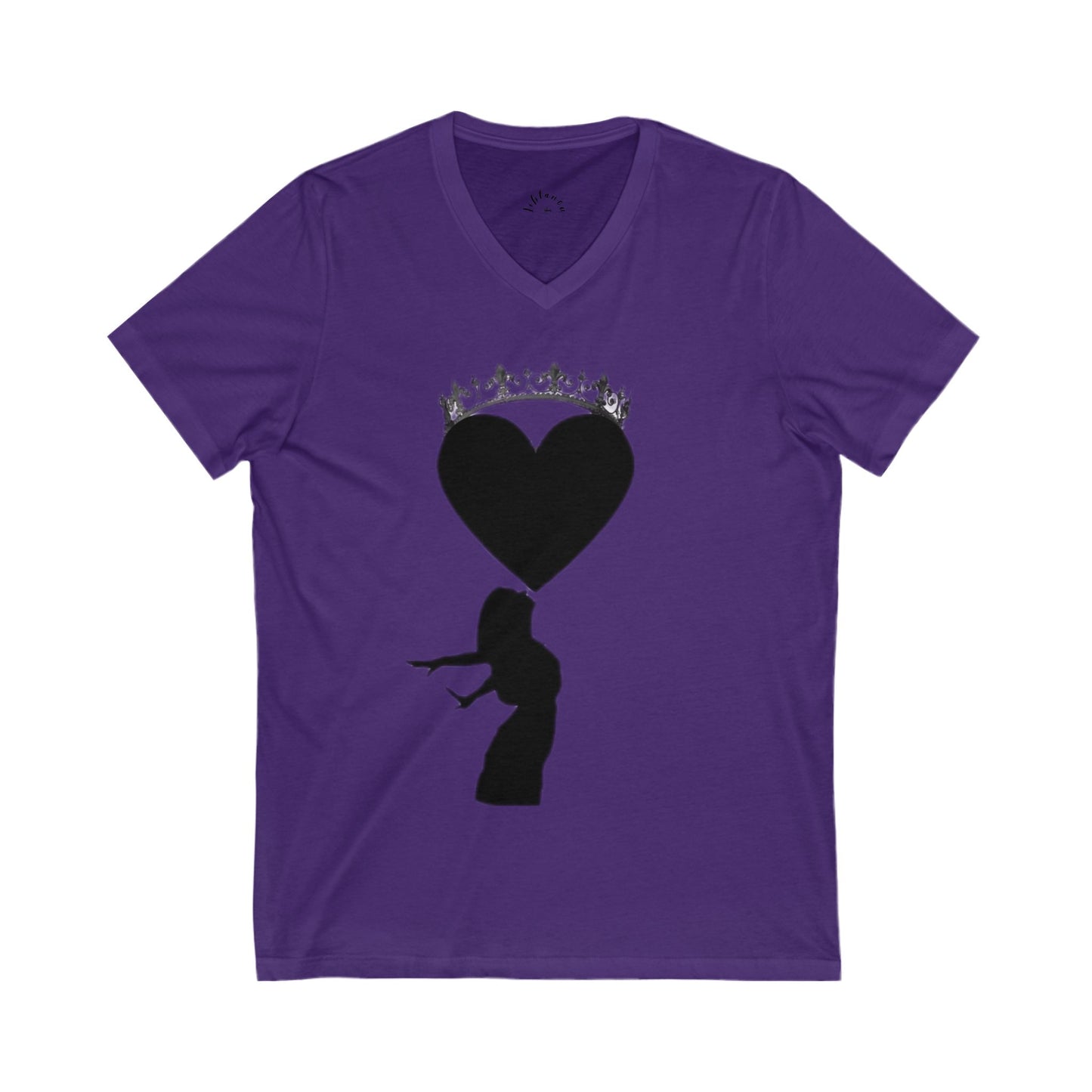 Unisex Jersey Short Sleeve V-Neck Tee