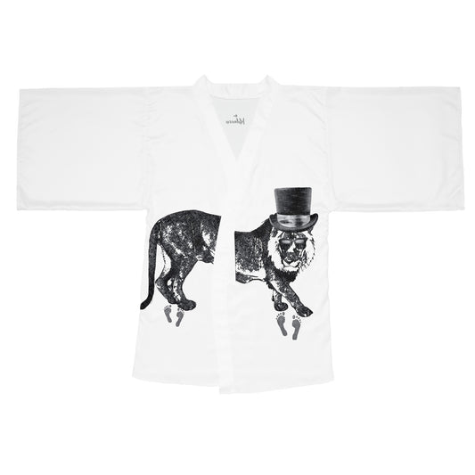 Long Sleeve Kimono Robe (AOP)