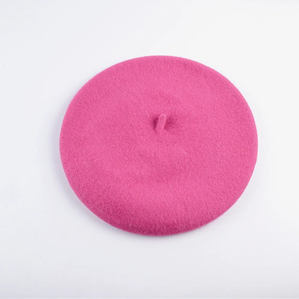 Woolen Beret hat