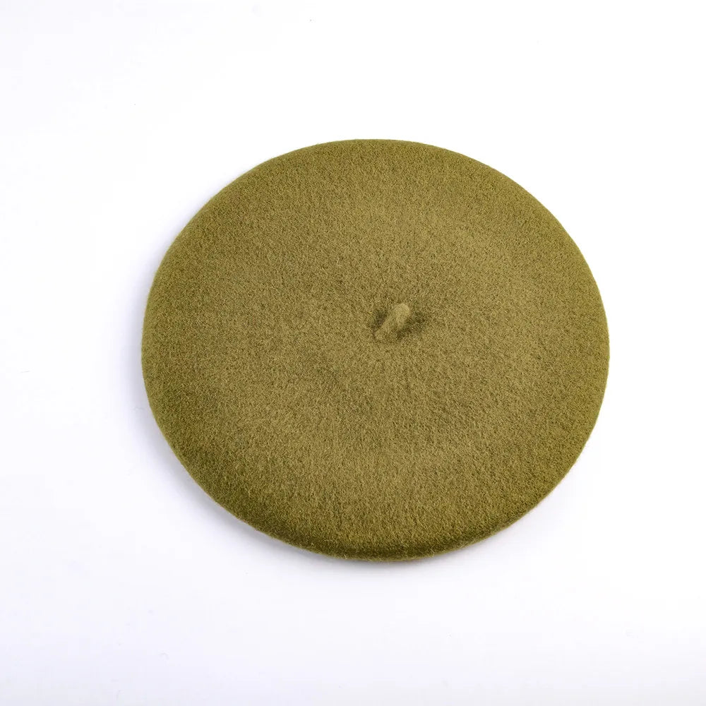 Woolen Beret hat