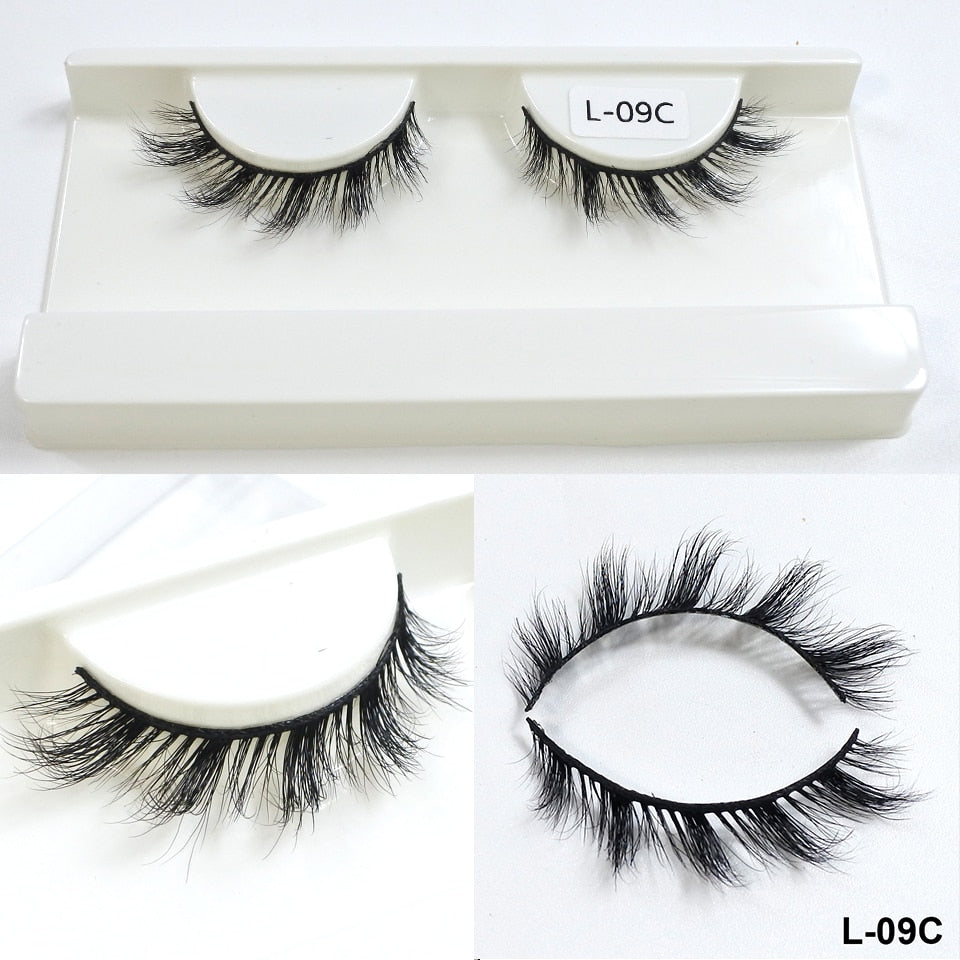 NEW Mink Eyelashes 10mm-18mm Short Natural 3d, Cateye Lashes
